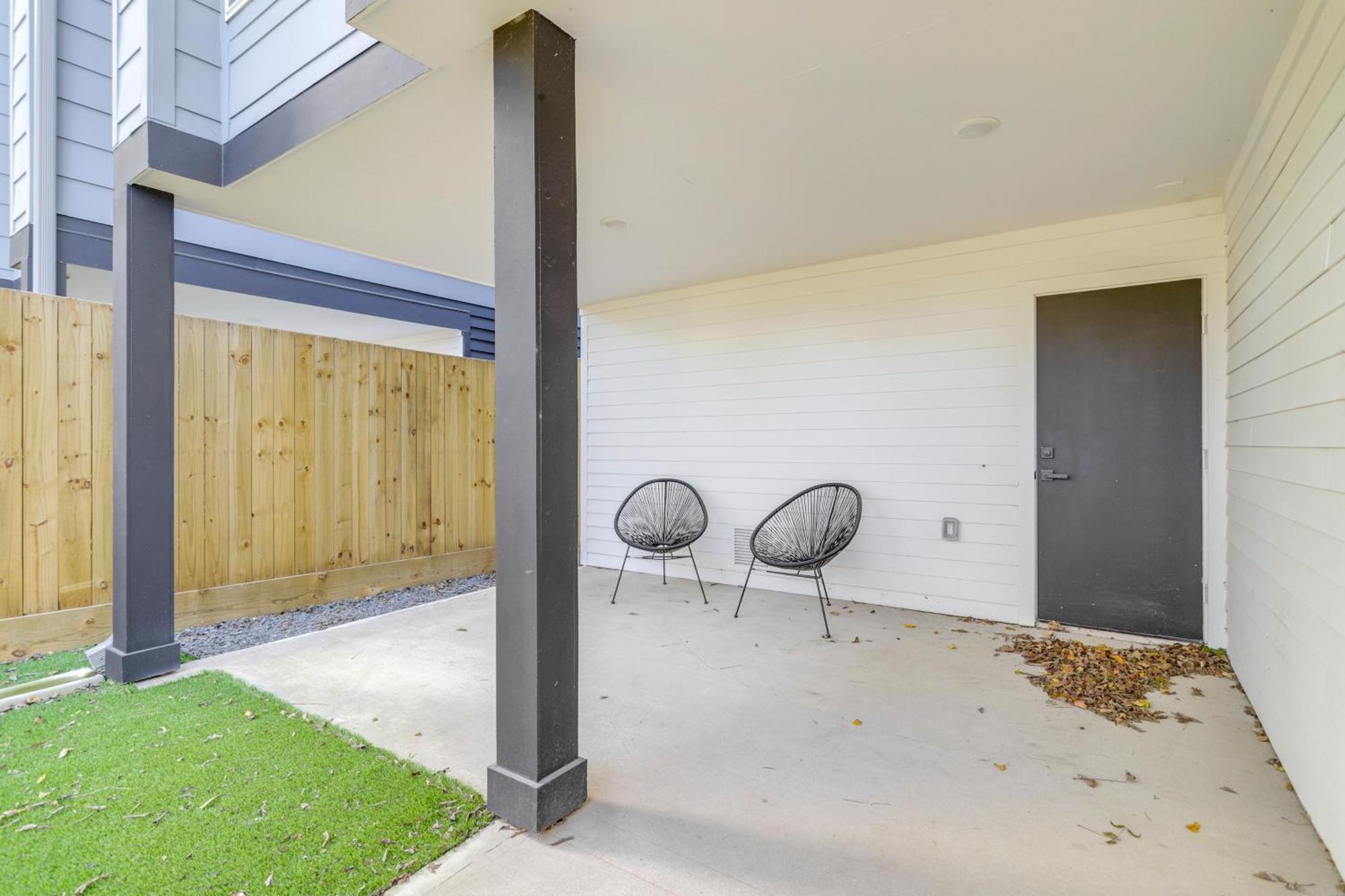 3 Mi To Dtwn Modern Townhome With Yard In Χιούστον Εξωτερικό φωτογραφία