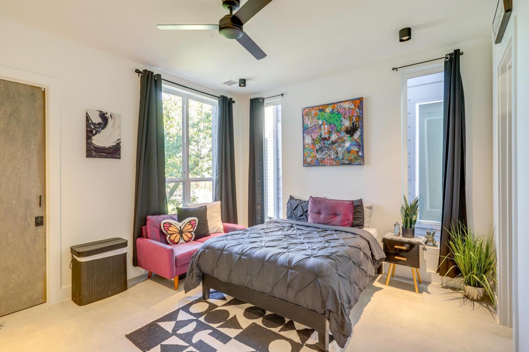 3 Mi To Dtwn Modern Townhome With Yard In Χιούστον Εξωτερικό φωτογραφία