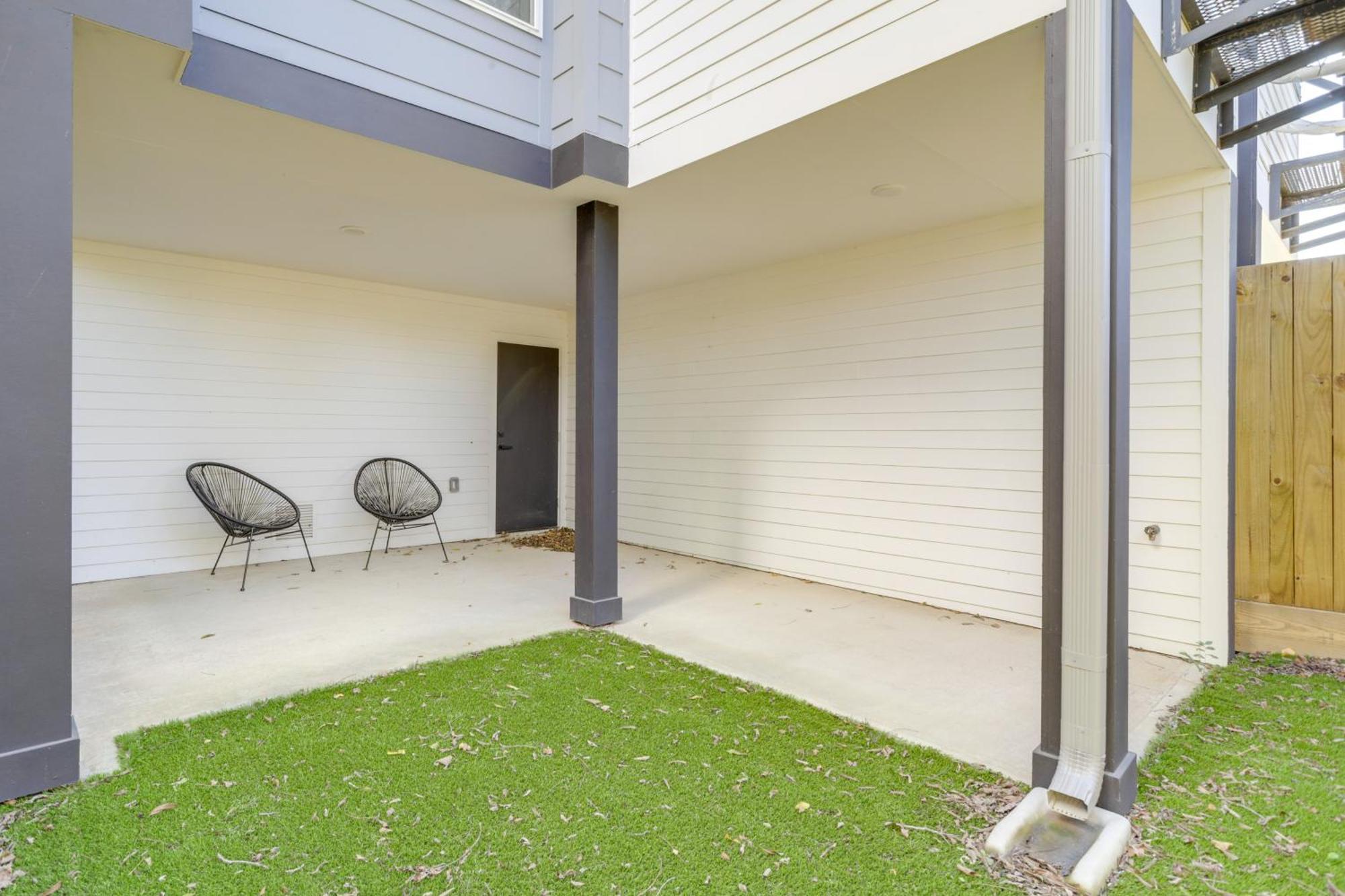 3 Mi To Dtwn Modern Townhome With Yard In Χιούστον Εξωτερικό φωτογραφία